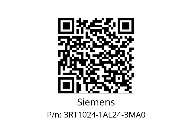   Siemens 3RT1024-1AL24-3MA0