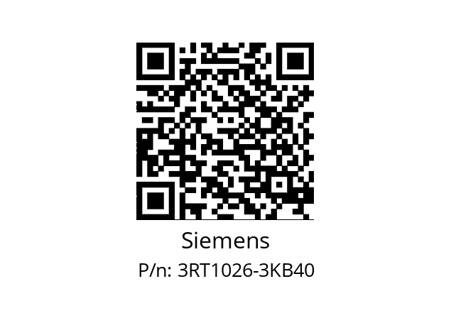   Siemens 3RT1026-3KB40