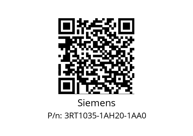   Siemens 3RT1035-1AH20-1AA0