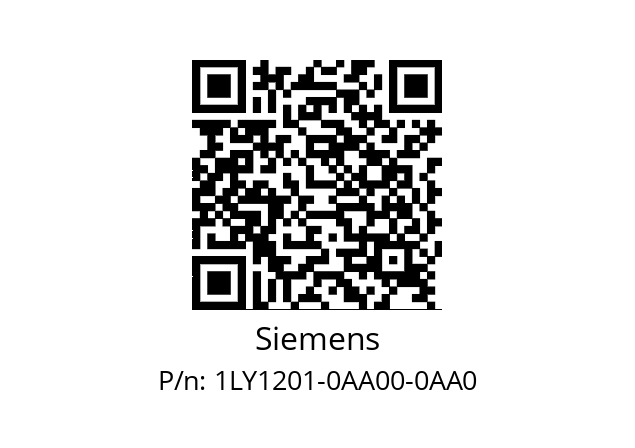   Siemens 1LY1201-0AA00-0AA0