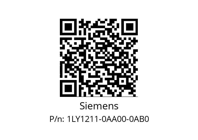   Siemens 1LY1211-0AA00-0AB0