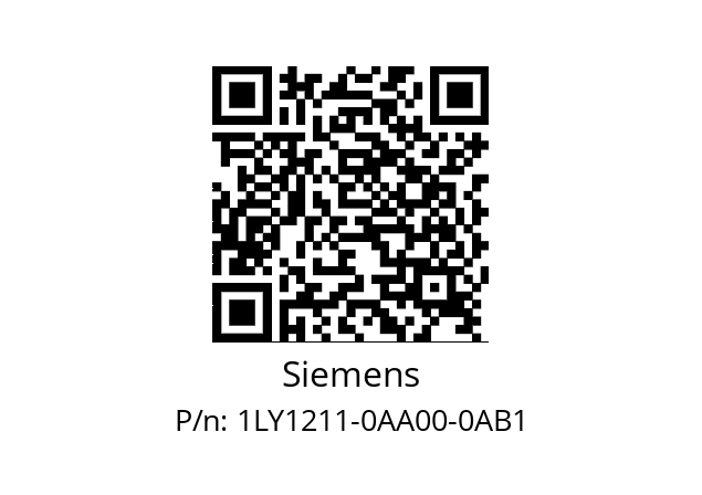   Siemens 1LY1211-0AA00-0AB1