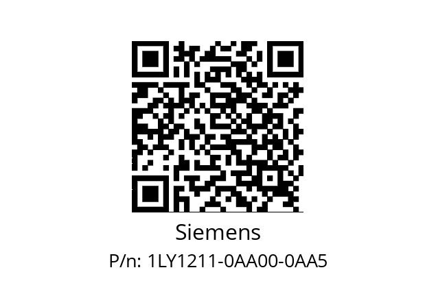   Siemens 1LY1211-0AA00-0AA5