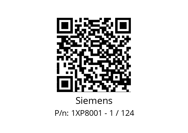   Siemens 1XP8001 - 1 / 124