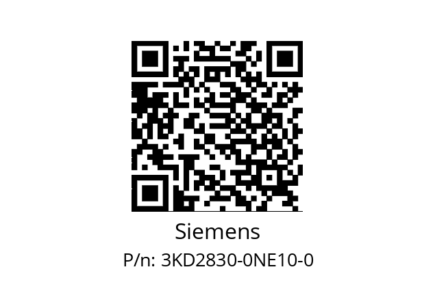   Siemens 3KD2830-0NE10-0