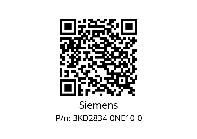   Siemens 3KD2834-0NE10-0