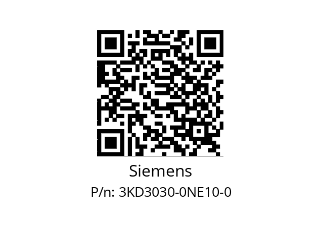   Siemens 3KD3030-0NE10-0