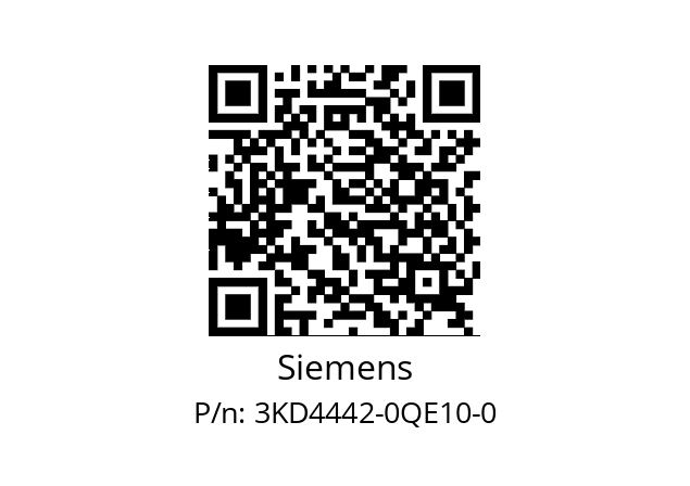   Siemens 3KD4442-0QE10-0