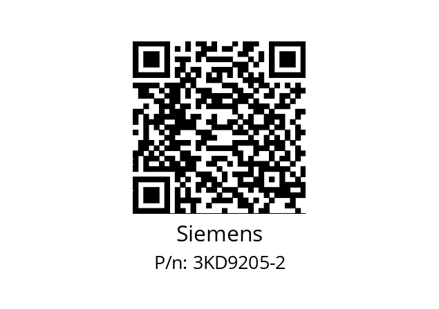   Siemens 3KD9205-2