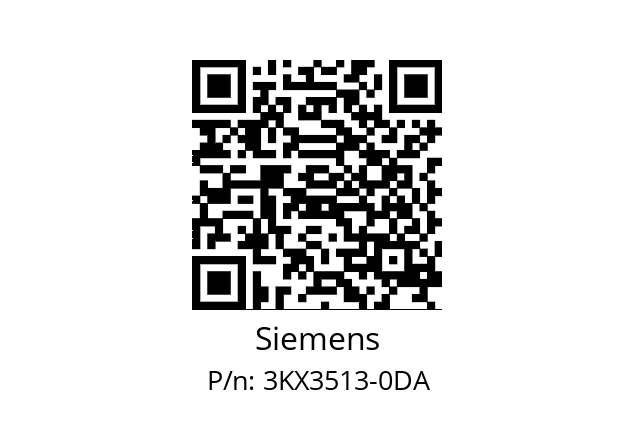   Siemens 3KX3513-0DA