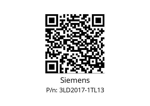   Siemens 3LD2017-1TL13