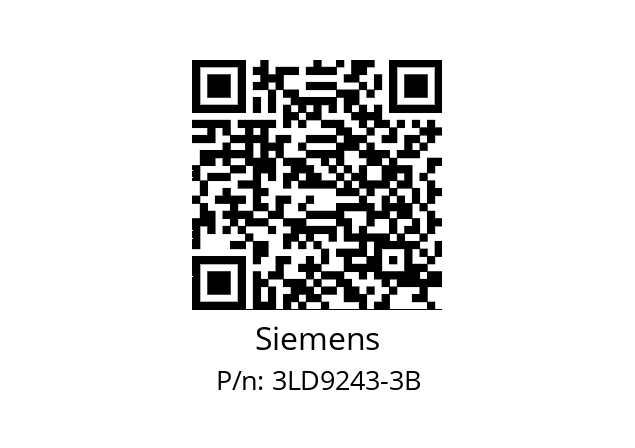   Siemens 3LD9243-3B