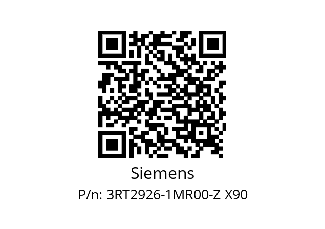  3RT2926-1MR00-Z X90 Siemens 3RT2926-1MR00-Z X90