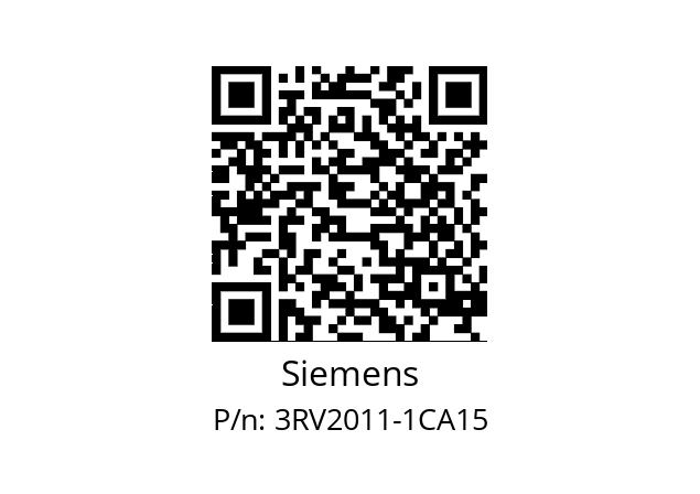   Siemens 3RV2011-1CA15