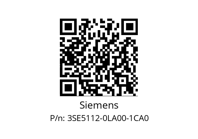   Siemens 3SE5112-0LA00-1CA0