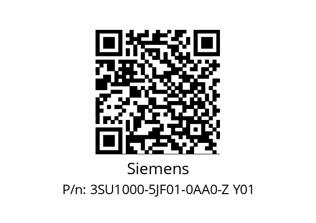   Siemens 3SU1000-5JF01-0AA0-Z Y01