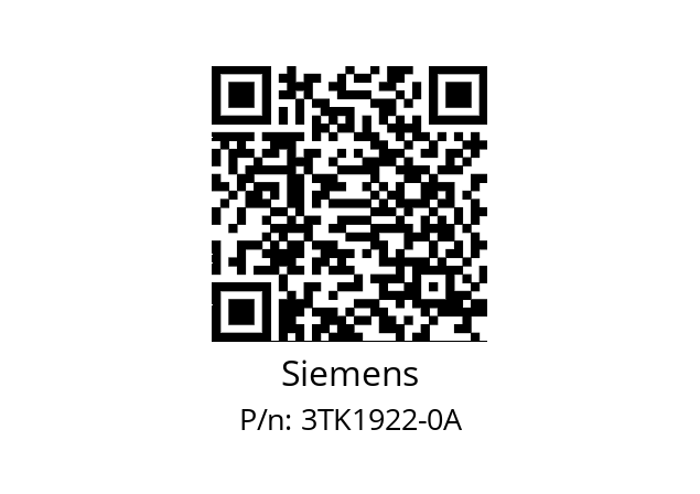   Siemens 3TK1922-0A