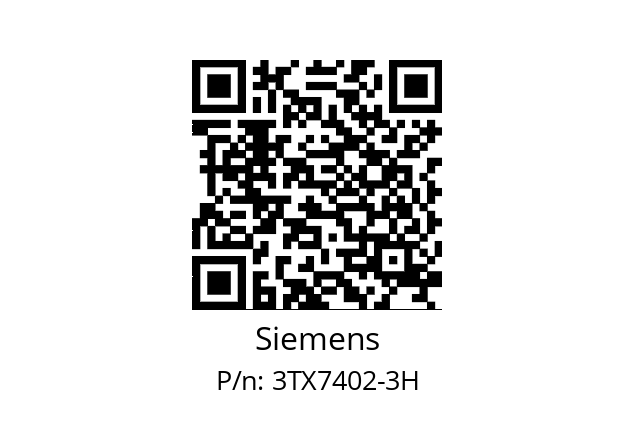   Siemens 3TX7402-3H