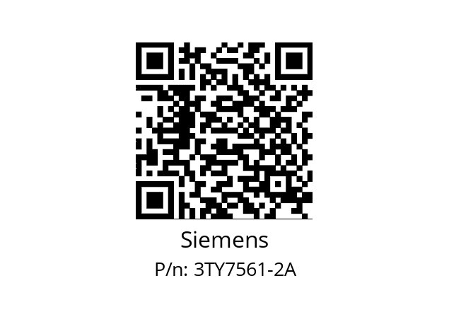   Siemens 3TY7561-2A