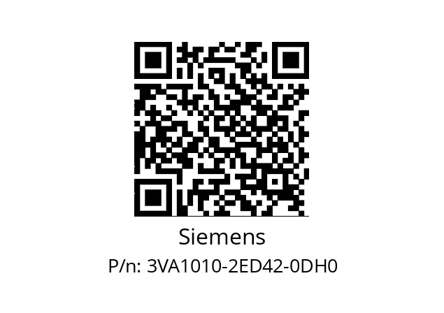   Siemens 3VA1010-2ED42-0DH0