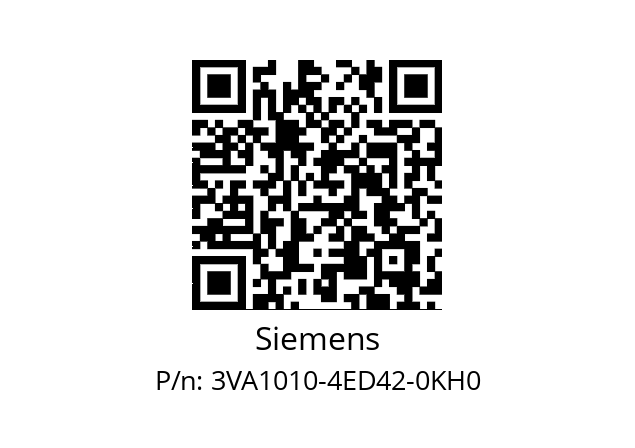   Siemens 3VA1010-4ED42-0KH0