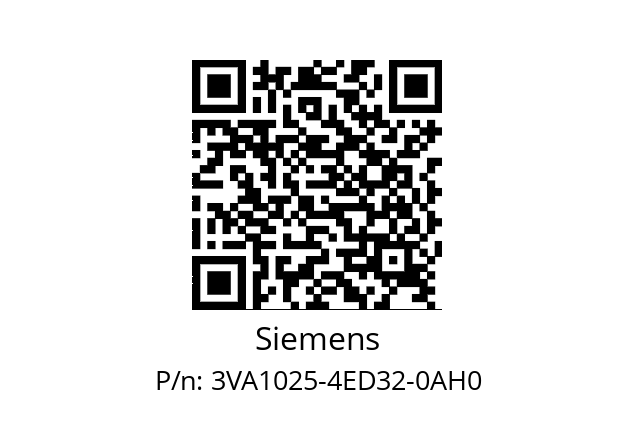   Siemens 3VA1025-4ED32-0AH0