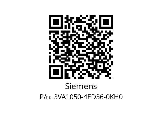   Siemens 3VA1050-4ED36-0KH0