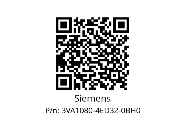   Siemens 3VA1080-4ED32-0BH0