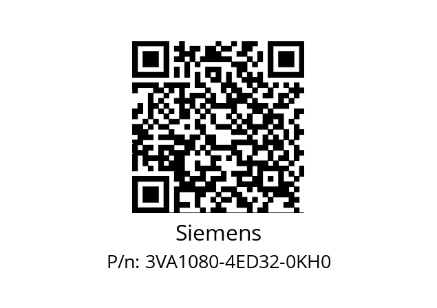   Siemens 3VA1080-4ED32-0KH0