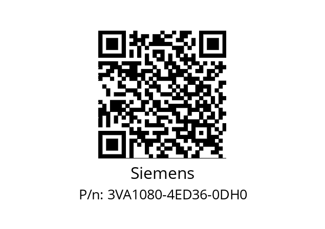   Siemens 3VA1080-4ED36-0DH0