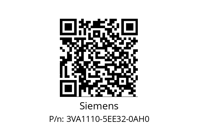   Siemens 3VA1110-5EE32-0AH0