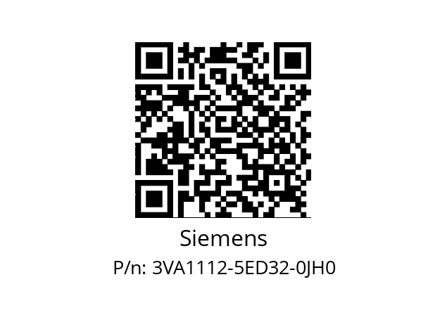   Siemens 3VA1112-5ED32-0JH0