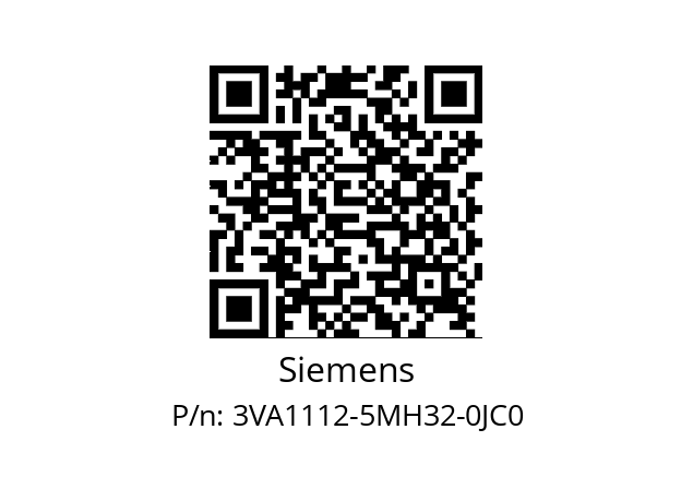   Siemens 3VA1112-5MH32-0JC0