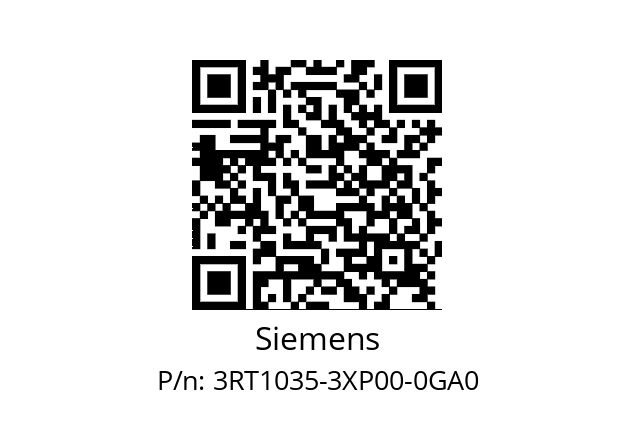   Siemens 3RT1035-3XP00-0GA0