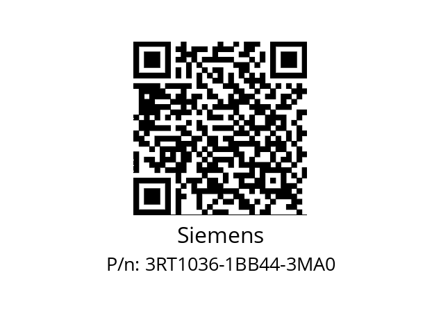   Siemens 3RT1036-1BB44-3MA0