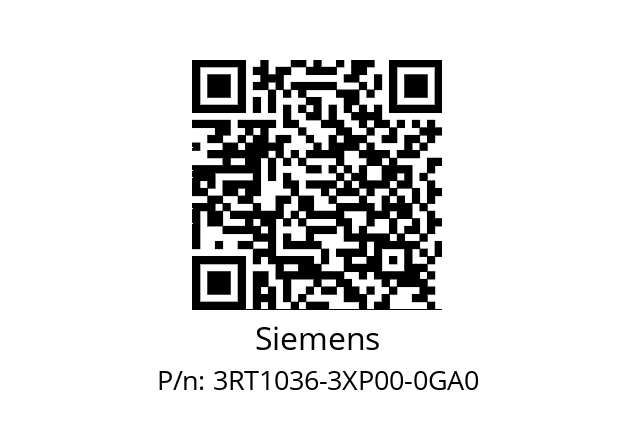   Siemens 3RT1036-3XP00-0GA0