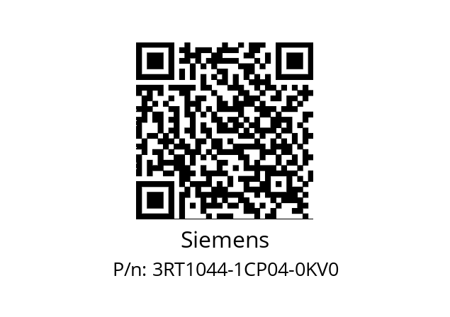   Siemens 3RT1044-1CP04-0KV0