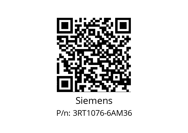   Siemens 3RT1076-6AM36