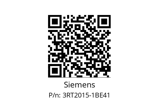   Siemens 3RT2015-1BE41