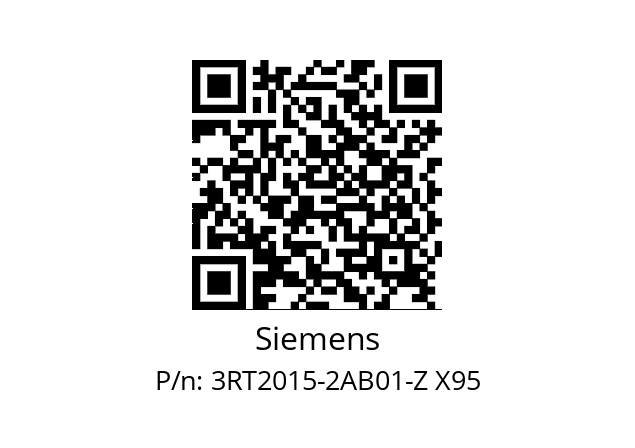  3RT2015-2AB01-Z X95 Siemens 3RT2015-2AB01-Z X95