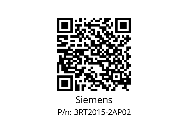   Siemens 3RT2015-2AP02