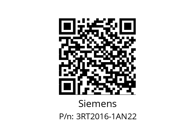   Siemens 3RT2016-1AN22