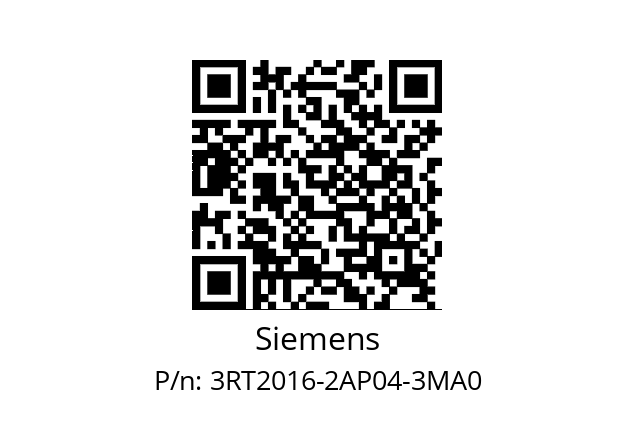   Siemens 3RT2016-2AP04-3MA0