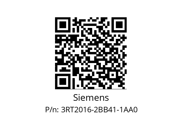   Siemens 3RT2016-2BB41-1AA0