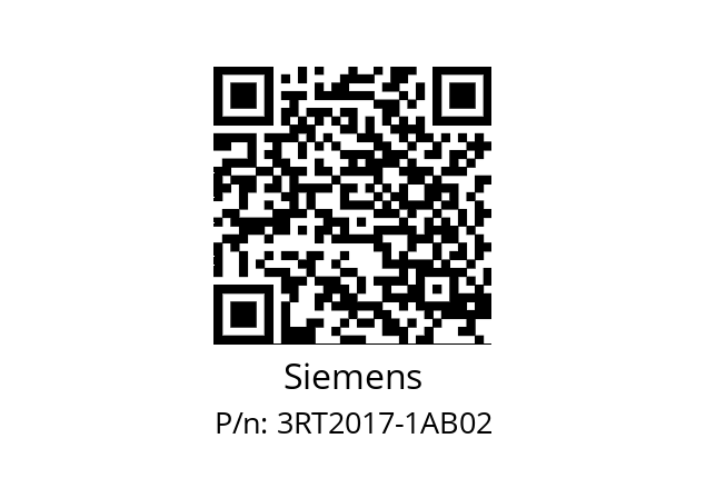   Siemens 3RT2017-1AB02