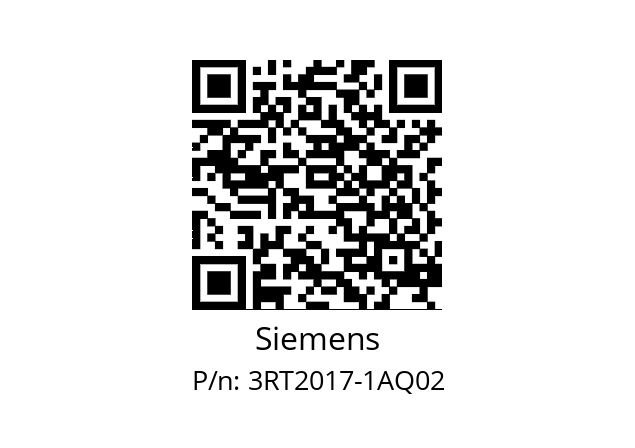   Siemens 3RT2017-1AQ02