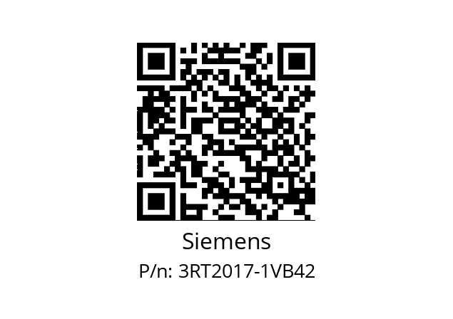   Siemens 3RT2017-1VB42