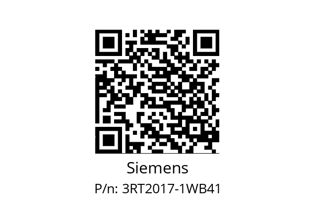   Siemens 3RT2017-1WB41