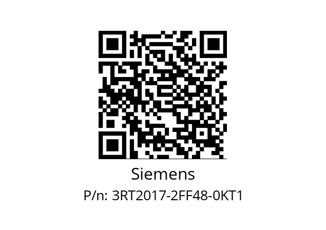   Siemens 3RT2017-2FF48-0KT1