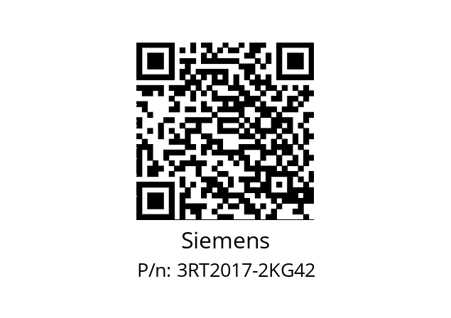   Siemens 3RT2017-2KG42